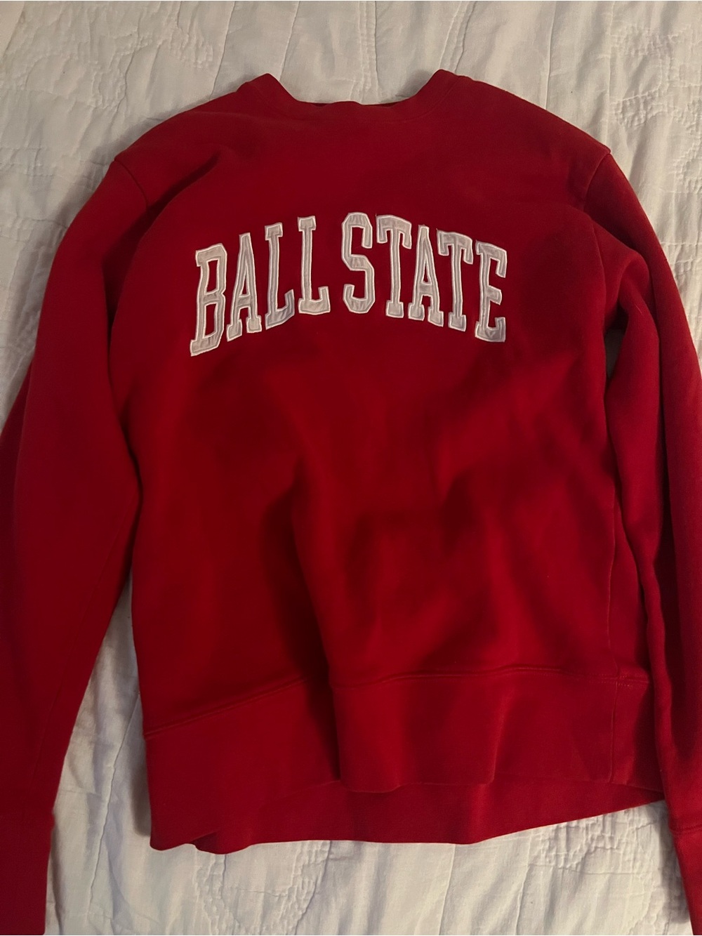 Ball State Red Crewneck Sweatshirt
